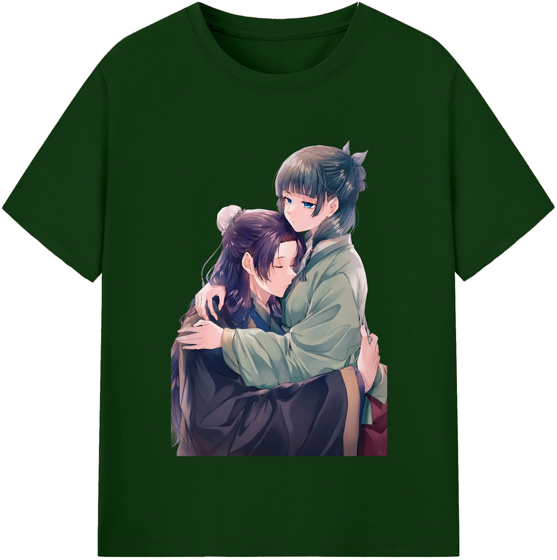 （画像用） 薬屋のひとりごと The Apothecary Diaries 綿100％半袖Tシャツ（フロントプリント）